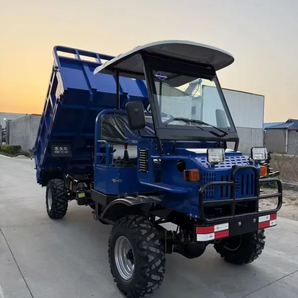 4WD Farm Dumper | 4x4 Agricultural Dump Truck For Farm Transportation photo-2