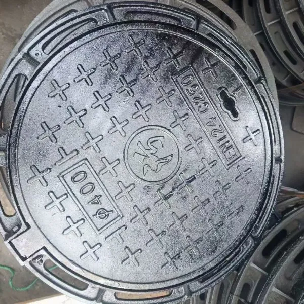 Ductile Iron Manhole Cover Heavy-duty Round Rain and Sewage Manhole Cover Ductile Iron Manhole Cover photo-4