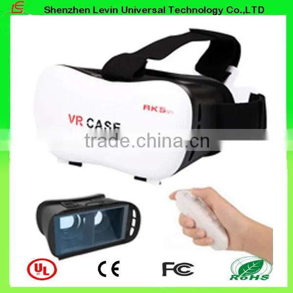Factory Fashion New Products Cool Phone 4.0-6.3inch Virtual Reality 3D Cheap Glasses VR Phone Case photo-5