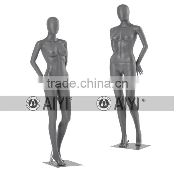 Pewter Female Full Body Sexy Underwear Mannequin Bust photo-5