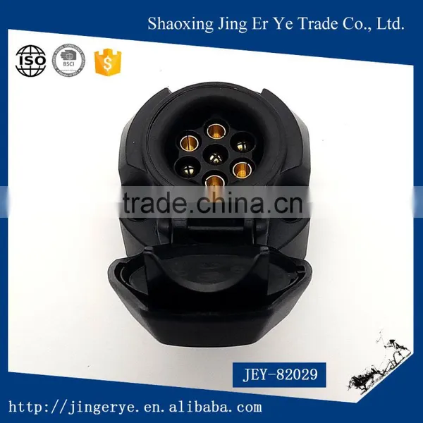 Custom Factory Waterproof Trailer Plug Plstic 7 Pin Multi Pin Plug Adapter photo-4