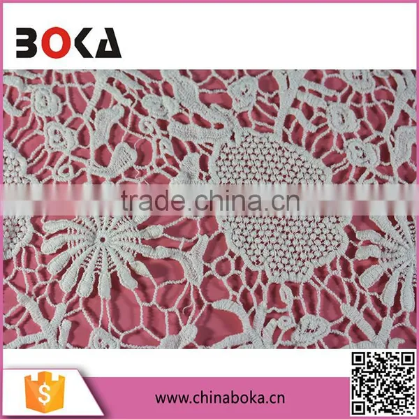 With Beautiful Special Colors Water Soluble Collar Lace Fabric