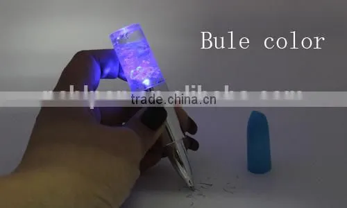 2013 Noverty Toy Plastic Lipstick Ball Pen With a Light Pen photo-3