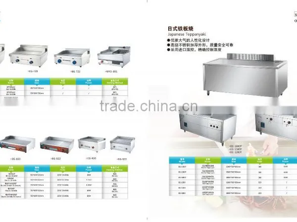 1.5 Meter Commercial Electric Teppanyaki Grill Table for Sale photo-6