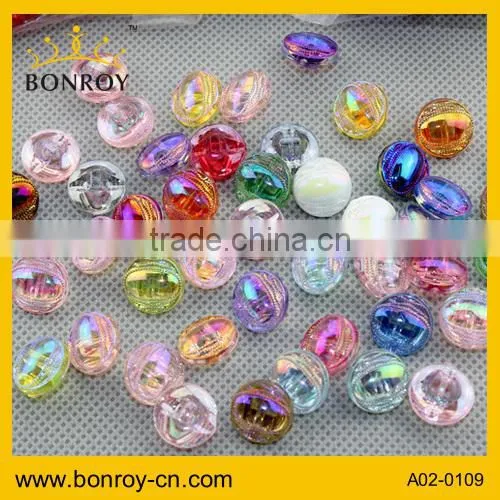 2014 China Fancy Acrylic Button / Plastic Button for Garments