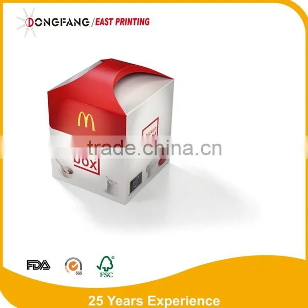 Food Grade Paper Roast Chicken Box Packaging Box Hot Salepaper Fried Chicken Box photo-2