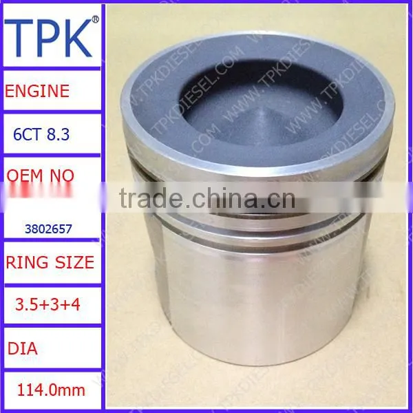 6CT,6CT8.3 PISTON KIT 3929161 3802657, 325 HP photo-3