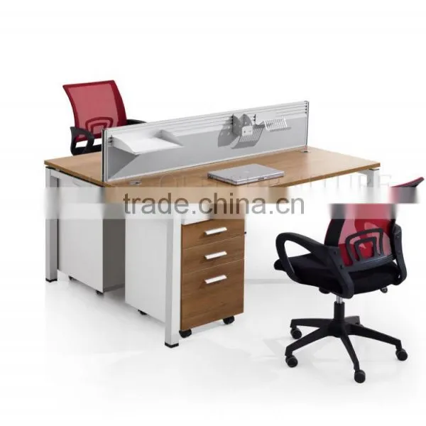 Modern Computer Table 2 Person Workstation Desk Furniture (SZ-WSB356) photo-3