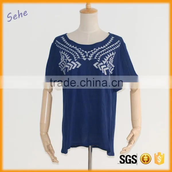 Indian Embroider Cotton Blouses for Muslim Women