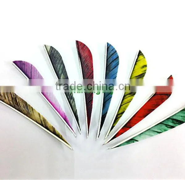 Beautiful Design DIY Gateway Turkey Feather For Archery Arrow photo-2