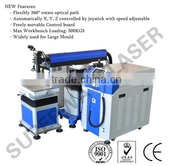 On-site Automatic Aerospace and Aviation Welding Application Laser Welding Workstation for Sale photo-5