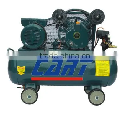 120L/min Mobile Pistion Aluminum Cans 2 Cylinder Air Compressor photo-2