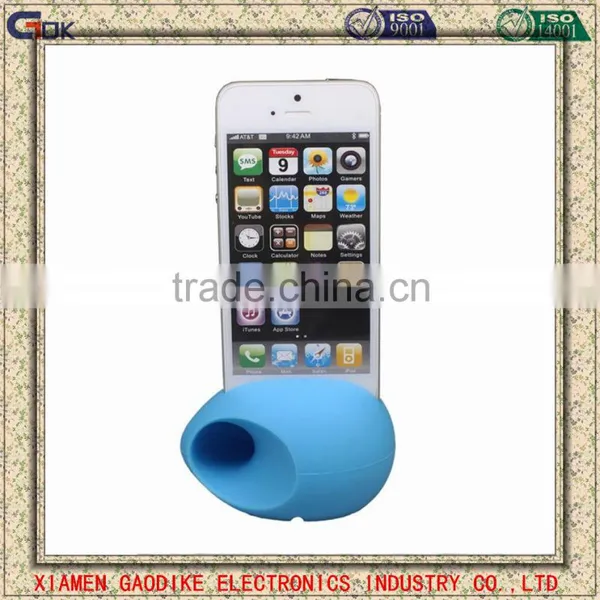 Powerless Egg Portable Amplifier,Premium Silicone Egg Extra Loud for IPhone 6s photo-2
