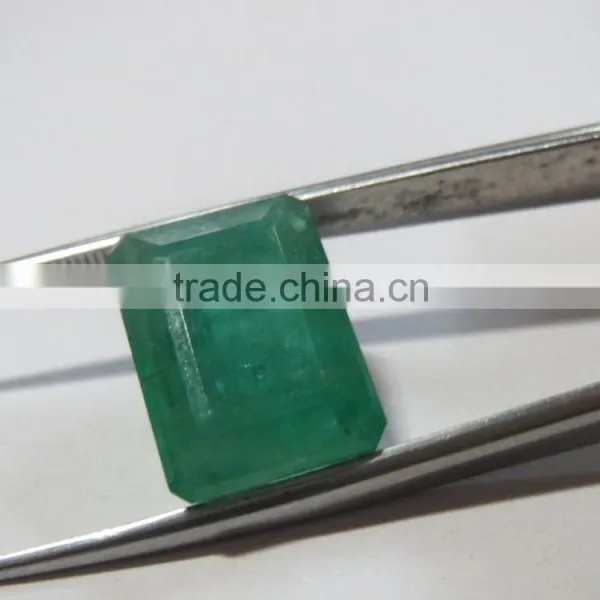 High Quality Zambian HUGE 9.80 Carat Natural Emerald Loose Gemstone photo-2