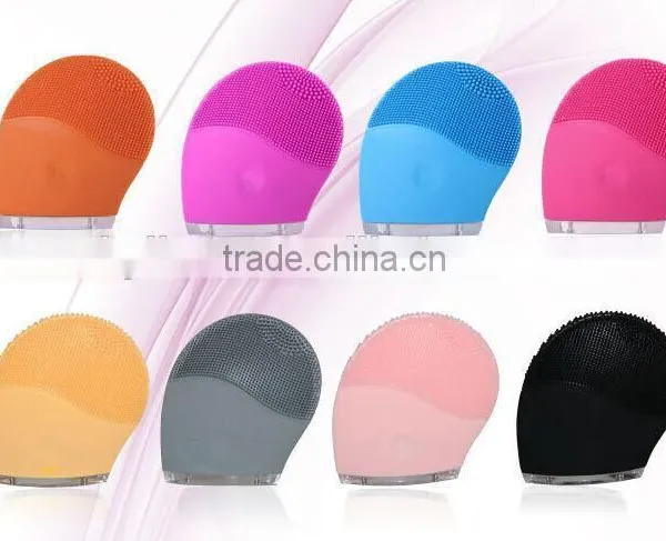 Mini Super Cool Face Cleansing Silicone Facial Cleaner photo-4