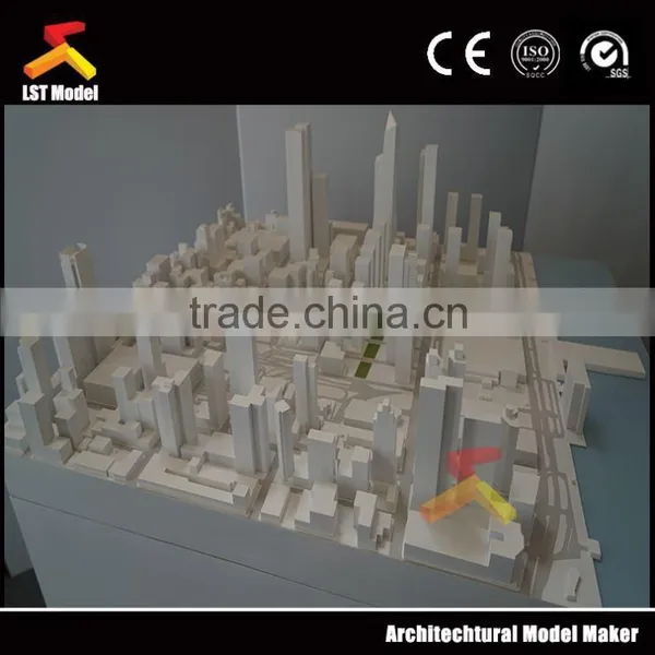 Tall Commercial Building Architectural Model With LED Lighting photo-2