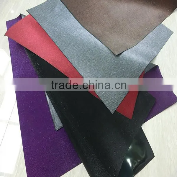 0.8mm Pvc Glitter Sheet Imitation Leather Materials to Make Sandals