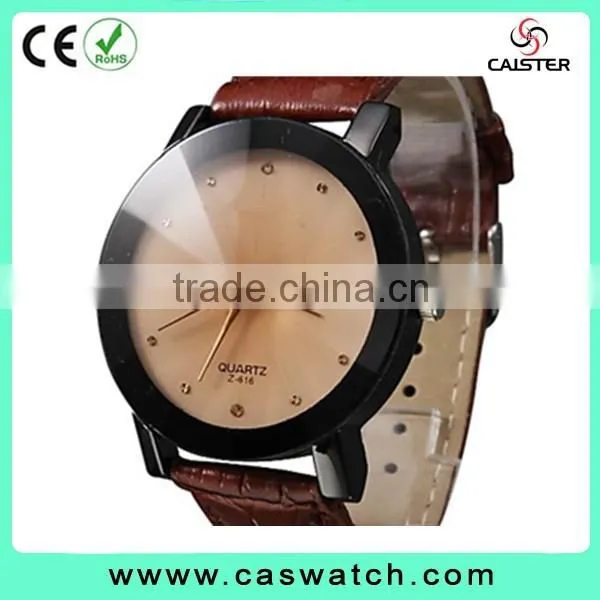 Hot Fashion Black Case Quartz Watch, Diamond Simple Watch Face , Shiny Water Resistant Stainless Steel Back Watch Reloj photo-2