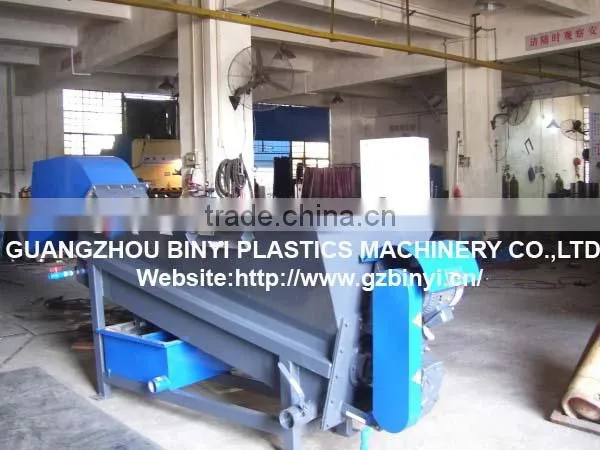 PET flakes,PP, label, sinked& floating plastic separator &separating tank plant