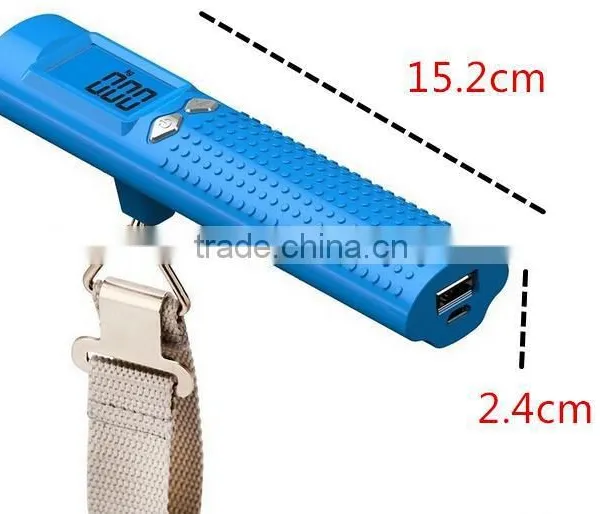 50kg*10g Travel Digital Scale Portable Luggage Scale With Led Flashlight photo-2