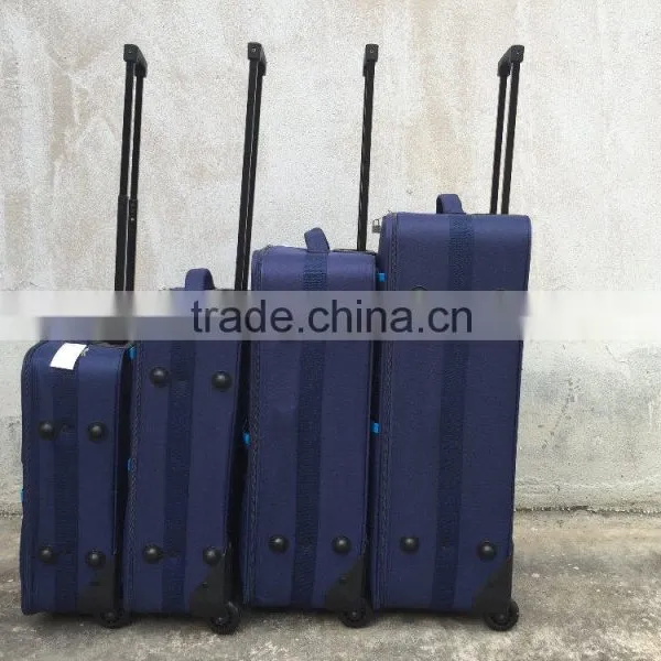 Inventory Stocklot Polyester 4pcs Trolley Luggage Set photo-4