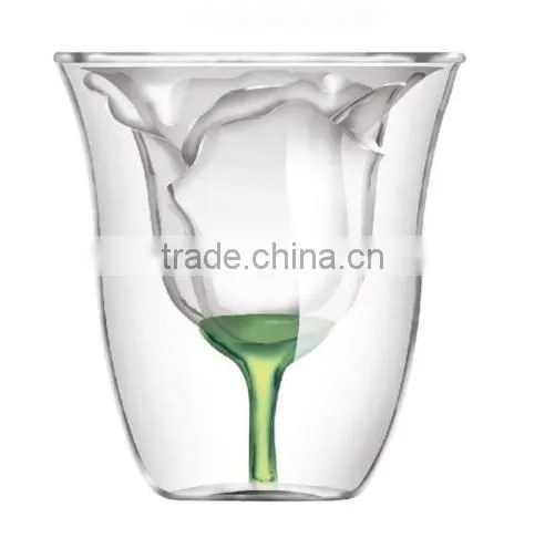 180ML High Borosilicate Glass Beer Mug Glassware Whisky Cup Vodka Glass