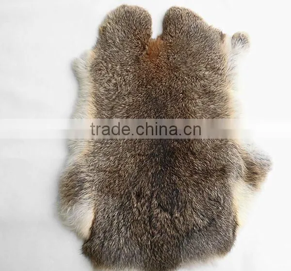 100% Genuine Rabbit Fur Skin Factory Wholesale photo-3