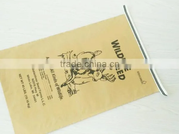 Multi-Wall Paper Bag, Paper Woven Poly, Paper Laminated Polypropylene Bag