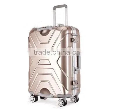 Hot Fashion ABS+PC Aluminum Frame Luggage With Universal Wheel photo-2