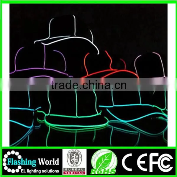 High Quaity EL Wire Cap,Led Wire Cap.light up Cap photo-6