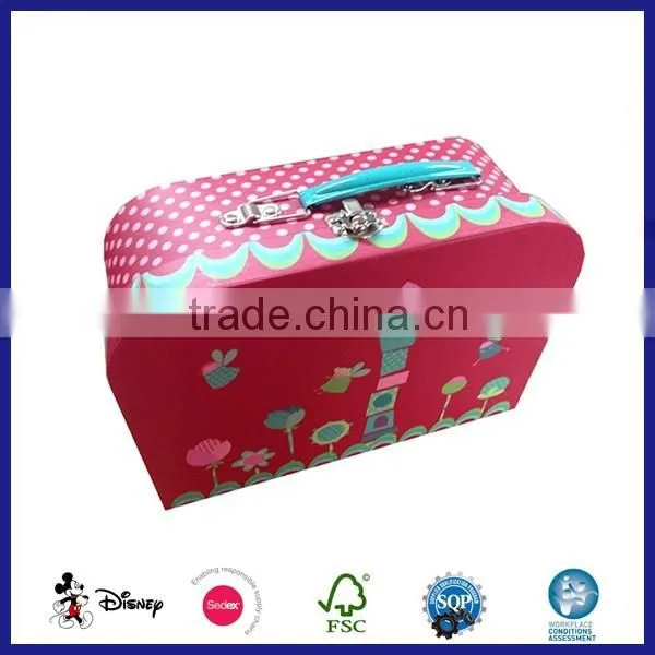 Chinese Cardboard Suitcase Luggage Box for Gift/puzzle Packaging photo-2