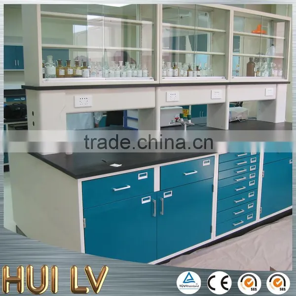 Metal Used Chemical Resistance Laboratory Side Benches photo-4