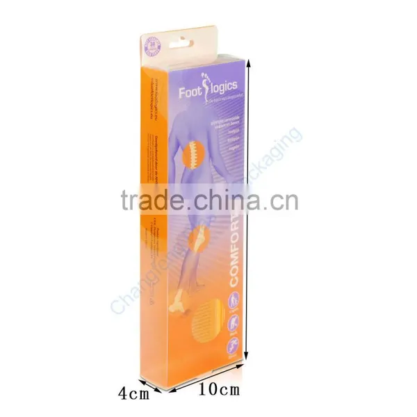 Customized Wholesale PP Plastic Rectangular Packaging Box for Insole photo-2
