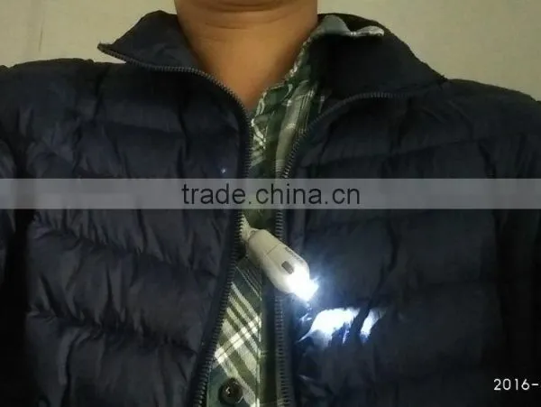 Mini Usb Led Torch Clip photo-4