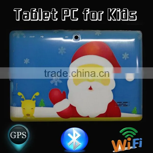 7 Inch Dual Core Android 4.4 Children's Tablet PC With Bluetooth GPS and WIFI photo-3