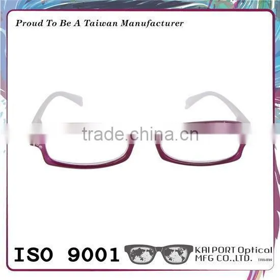Translucent Color and Rhinestones Decoration Eyeglasses Frames photo-4