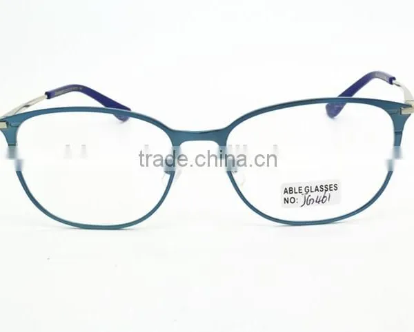 Lady Real Titanium Metal Full Frame Spectacles Optical With OEM Logo photo-2