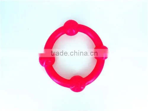 Best Selling Excellent Quality Soft Wholesale Dog Toy Rubber Dog Rubber Ring Dog Toy photo-3