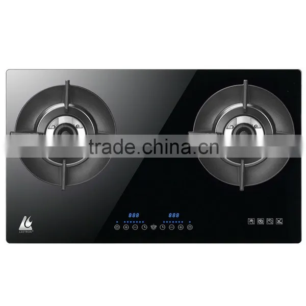 Ergonomic Design Superior Quality Green And Energy-Saving Gas Stove Tempered Glass photo-2