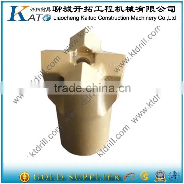KATO Blast Furnace Tapping Tools Cross Type Rock Drilling Bit