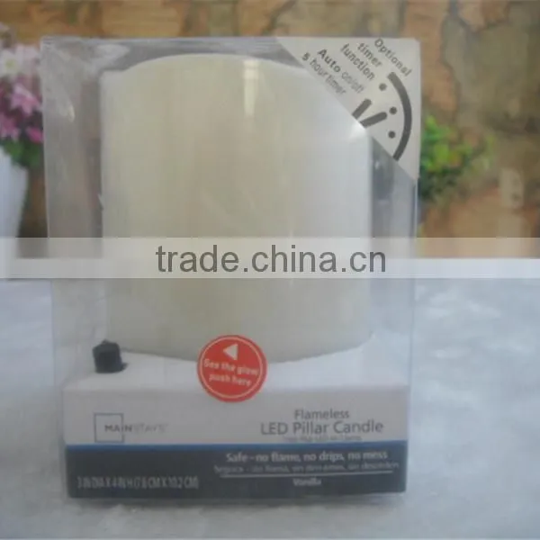 LED Wax Top Wave LED Candle 3 x AAA Try me Design