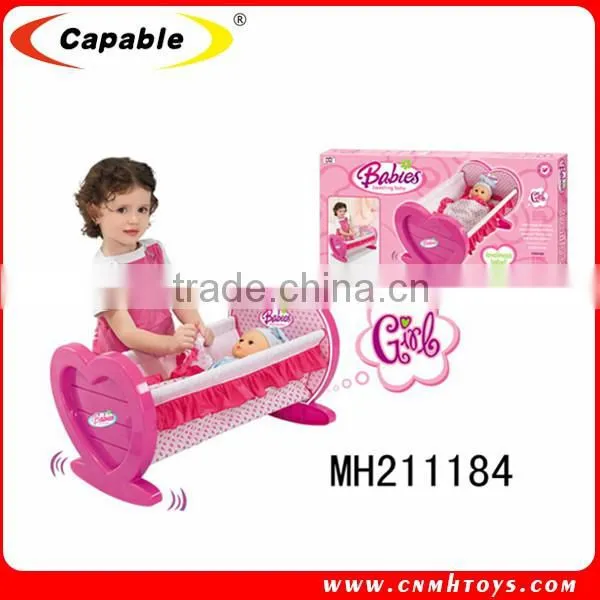 2015 Kids Plastic Doll Bed Girl Toys photo-2