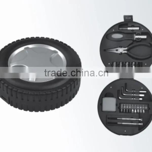 24pcs Popular Promotion Tire Shape Hand Tool Box photo-3