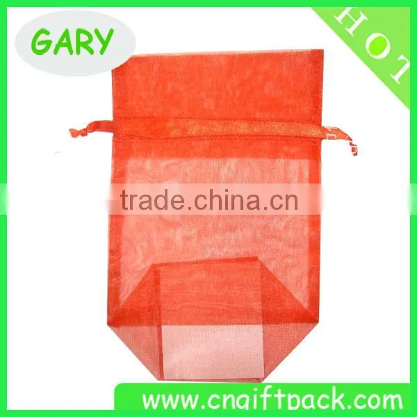 Wide Bottom Chinese Red Gift Box Packaging Organza Bag and Pouch photo-3
