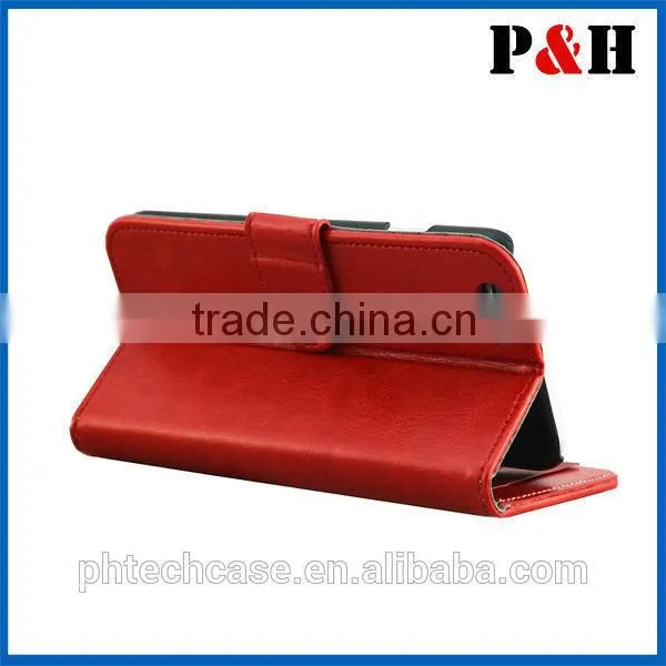 Wallet Leather Case for Iphone 6, Belt Clip Holster Case for Iphone 6,leather Material photo-3