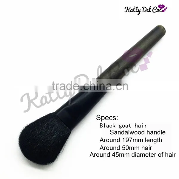 Custom Logo Makeup Brushes Black Goat Hair Upgrade Supplier's Choice photo-6