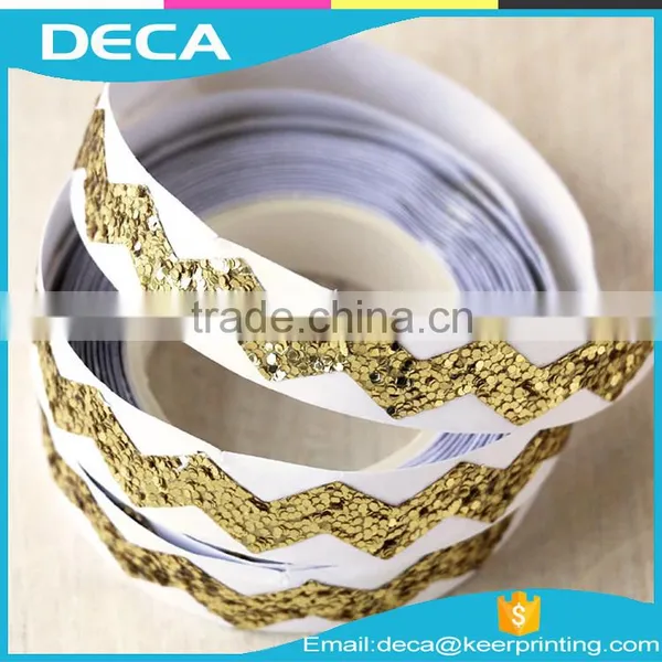 Custom Self Adhesive Glitter Paper Decorate Glitter Sticker Sheet Glitter Plastic Sheet Sticker photo-4