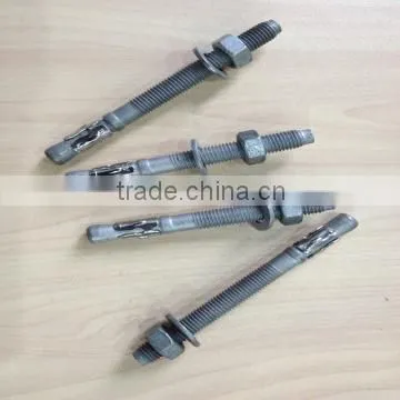 High Quality Carbon Steel Wedge Anchor Bolt HDG photo-3