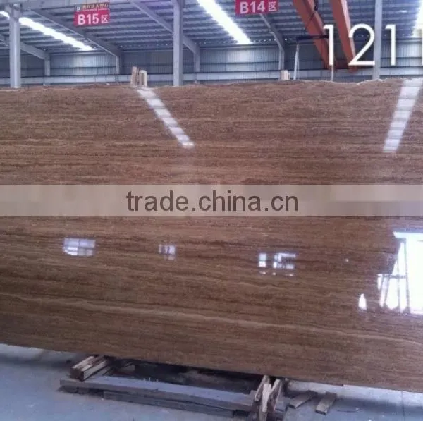 Beautiful Brown Coffee Travertine Marble photo-4