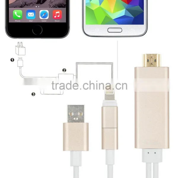 Hot Selling EZ Cast EZcast m2 Lightning to HDMI Cable Adapter Wire Display Miracast Dongle photo-2